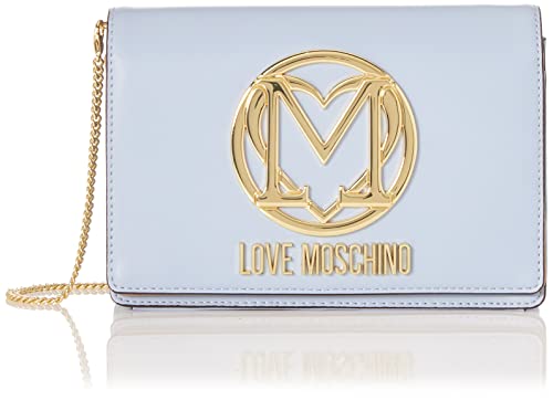 Love Moschino Damen Jc4038pp1gld0700 Umhängetasche, hellblau