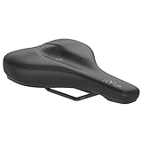 601 Ergolux, Trekking & City Fahrradsattel SQlab, Schwarz, 16 cm