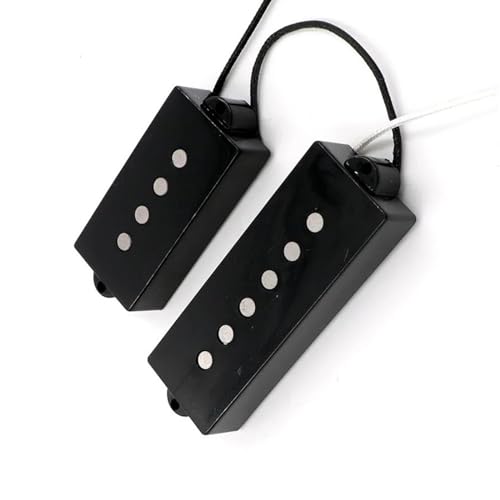 1 Set 5 String Bass Pickup Für Gitarre Bass Ersatzteile Faser Platte Spule Single-Coil-Tonabnehmer