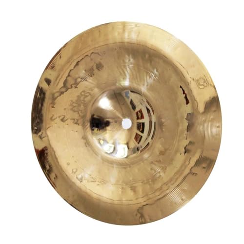 Bronzelegierung China Becken 8/9/10/12 Zoll Becken Percussion Instrument Schlagzeug Becken Schlagzeug-Becken-Set (Color : 12 inch)