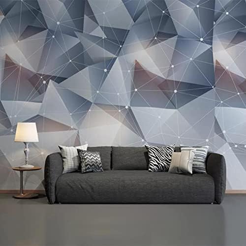 XLMING Einfache Geometrische Linien 3D Tapete Home Dekoration Wohnzimmer Sofa Schlafzimmer Tv Hintergrund Wand-200cm×140cm