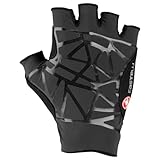 CASTELLI Men's ICON Race Glove, Schwarz-Weiss, XXL