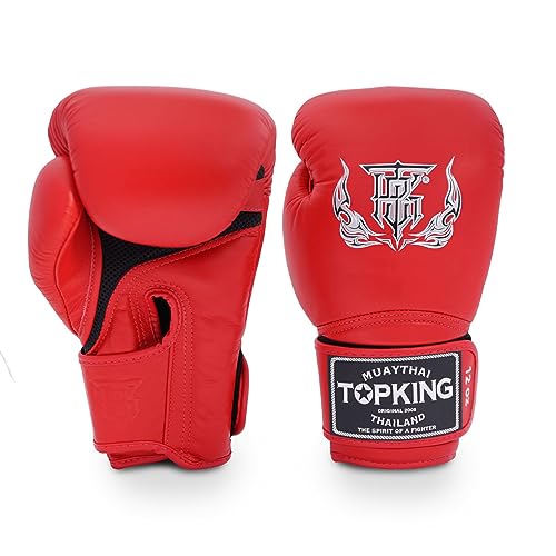 BOXSERHANDSCHUHE MUAY THAI SUPER AIR TOP KING ROT 12OZ