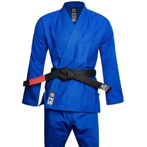 Okami BJJ GI, Spirit, blau, A3 L