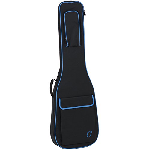 FUNDA GUITARRA BAJA REF. 47 MOCHILA (120x39x33x8,5cm) Negro/Turquesa