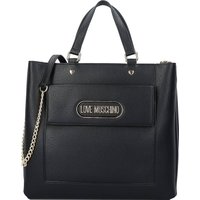 Love Moschino, Handtasche 34 Cm in schwarz, Henkeltaschen für Damen