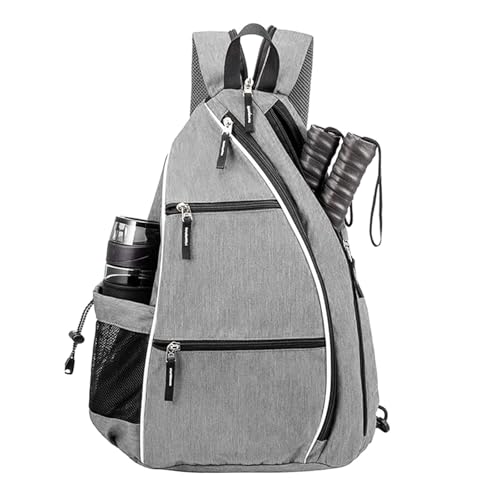 JTQYFI Rucksack Verstellbare Umhängetasche Tasche Tennistasche Paddeltasche Für Damen Und Herren