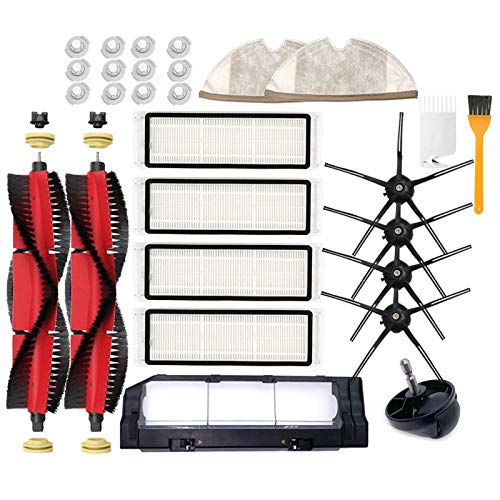 Ghulumn Alle Sets Hauptbürste Seitenbürste HEPA Filter Mop Tuch Ersatz für S6 PureS6 MaxV Staubsauger Teile