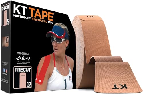 KT TAPE ORIGINAL JUMBO, BAUMWOLLE, Vorgeschnittenne,150 Streifen, Beige