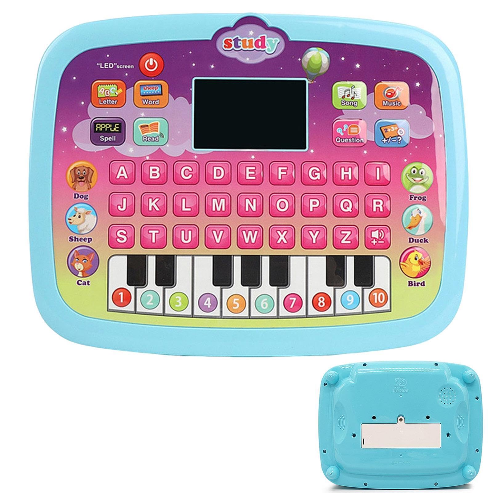 Sie geben vor, als Laptop zu spielen, elektronisches Spielzeug mit Licht, Geräuschen und Musik Lerninhalte für Babys und alle,