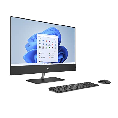 HP Pavilion 31.5 inch All-in-One Desktop PC 32-b1101ngBundle PC Intel® Core i7 32 GB DDR4-SDRAM 2 TB SSD NVIDIA GeForce RTX 3050 Windows 11 Home (912Y9EA#ABD)