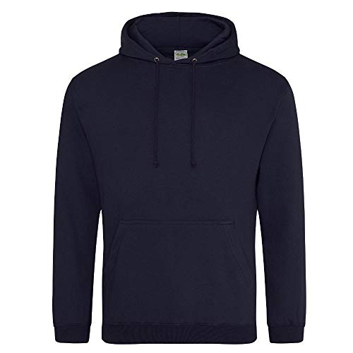 Just Hoods - Unisex College Hoodie / New French Navy, M