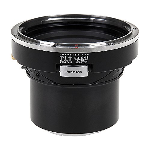 Fotodiox Pro TLT ROKR Tilt/Shift Lens Adapter Compatible with Bronica SQ Lenses on Sony E-Mount Cameras