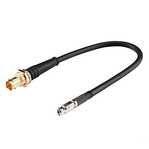 SOMMER CABLE 20cm HD-BNC Mini male 6G-SDI - HD-SDI 4K Adapterkabel SC-Vector 0.8/3.7 UHD BNC female 0,2m - VTMER0020-SW-SW