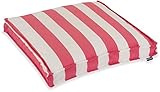 HOCK Classic Streifen Outdoor Sitzkissen Größen (50x50x5cm, Pink)