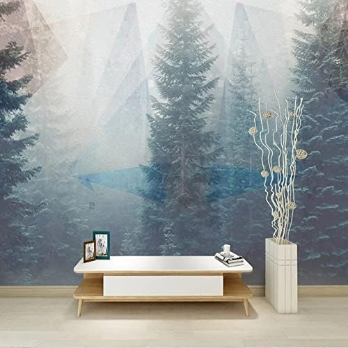 XLMING Wald Nebel Natur Landschaft 3D Tapete Home Dekoration Wohnzimmer Sofa Schlafzimmer Tv Hintergrund Wand-150cm×105cm