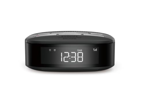 Philips Radiowecker R3505/12 Radio DAB+ (Doppelter Alarm, Sleep Timer, Kompaktes Design, DAB+/UKW Digitalradio, Automatische Zeitsynchronisierung, Batteriesicherung) - 2020/2021 Modell