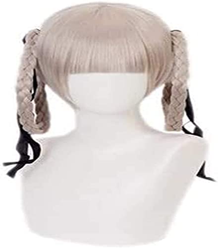 LINLINCD-Anime Coser Wig Anime Cosplay Perücke Eiga Kakegurui Momobari Kirari Anime Messe Halloween Party Karneval Wig Anime Fans Geschenk