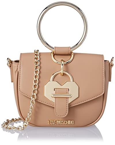 Love Moschino Damen BORSA A SPALLA Umhngetasche, Weiß, Einheitsgröße