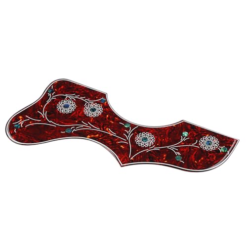 Selbstklebendes Gitarren-Pickguard-Schlagbrett-Aufkleber, kratzfest, Folk-Gitarre, Schutzschalen