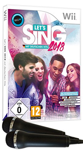 Let's Sing 2018 mit Deutschen Hits + 2 Mics [Wii + Wii U]