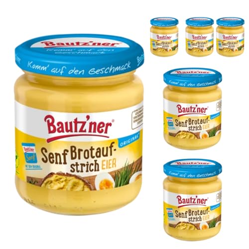 Bautz´ ner Senf-Brotaufstrich Eier 200ml x 6 Stück