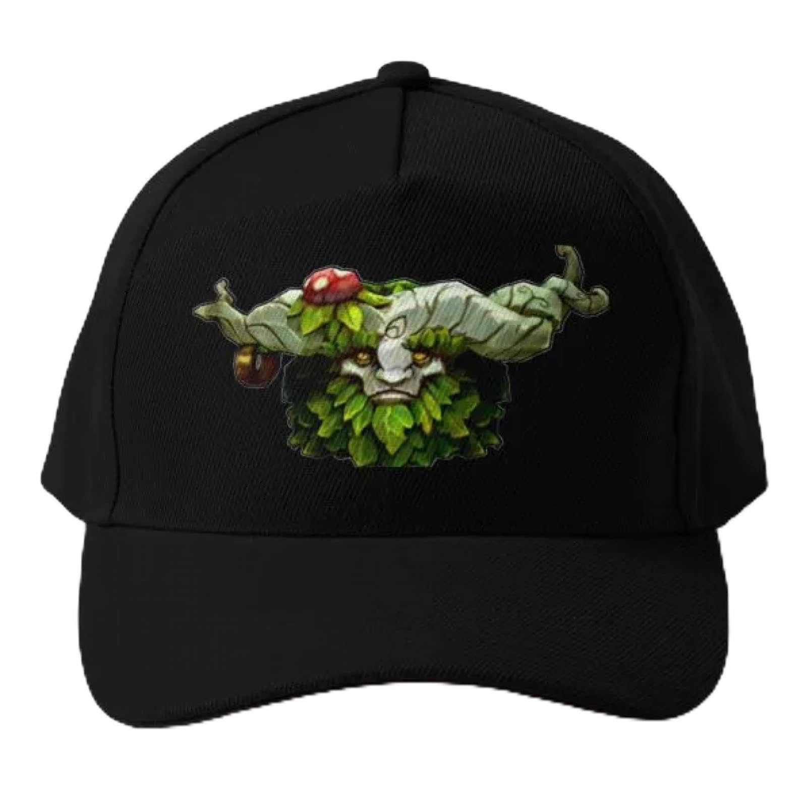 Baseballmütze Ivern The Green Father Mugshot Baseballmütze Fisch Frühling Herren Schwarz Volltonfarbe Mütze Lässig Sonne Sport Sommer Damen Jungen