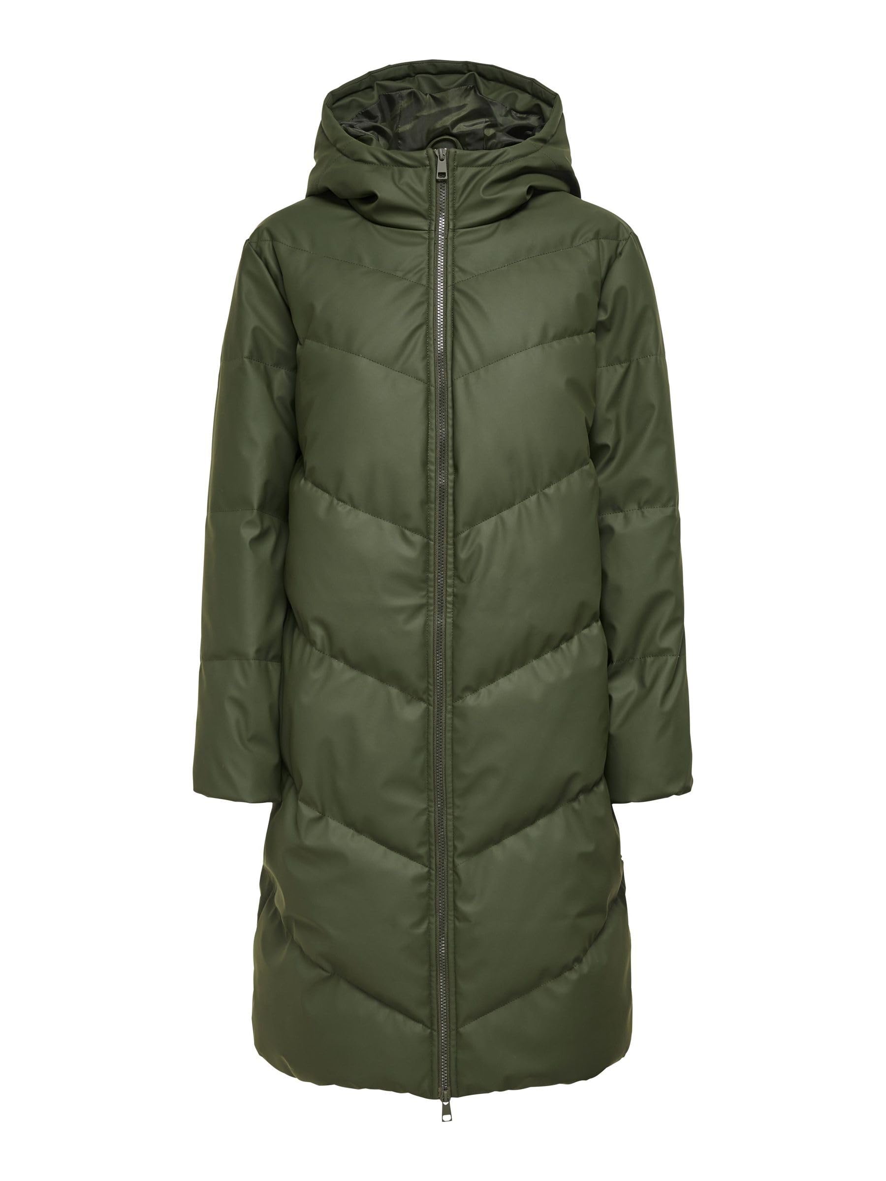 JdY Damen JDYULRIKKA Water REP Puffa OTW NOOS Outerwear, Forest Night, L