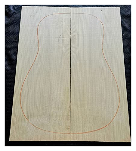 Gitarrenkörper Fichte Furnier-Gitarre-Panel-Fichte, Die Gitarre-Holz Herstellt Gitarrenkörper (Color : 4)