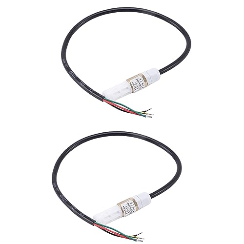 Toranysadecegumy 2 x SHT30 wasserdichter Temperatur- und Feuchtigkeitssensor, Sonde, digitaler Umgebungssensor