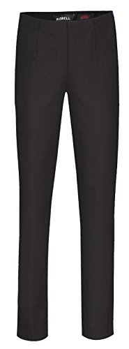 Robell Stretchhosen Slim Fit ICH Will Marie - (36, Schwarz)