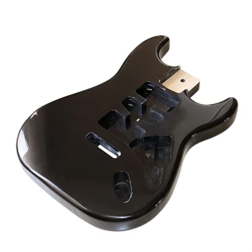 Gitarrenkörper Black Pappel-Holzgitarrenkörper Für Stecken Gitarrenzubehör Good Gitarre Barrel 5.7cm Gitarrenkörper