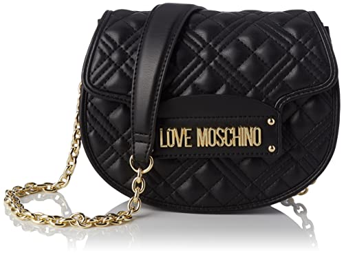 Love Moschino Damen Jc4322pp0fla000 Umhängetasche, Schwarz, Einheitsgröße