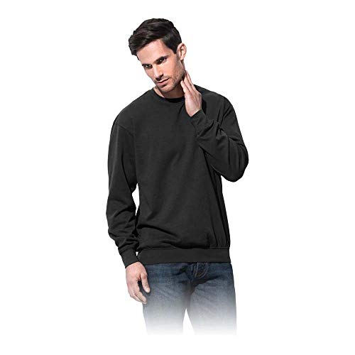 Stedman Herren Sweatshirt/St4000 Sweatshirt, Schwarz, XXL EU