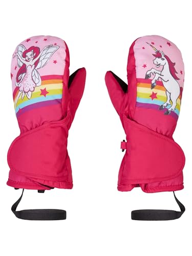 Ziener Unisex – Babys LEMMI Skihandschuhe, pop pink, 92cm