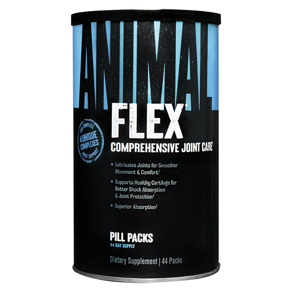 Universal Nutrition ANIMAL Flex Gelenkkomplex schützt Gelenke, Sehnen & Bänder, geeignet für Bodybuilder & Kraftsportler, Ergänzung zu Bandagen für Gelenk Support, 44 Einheiten