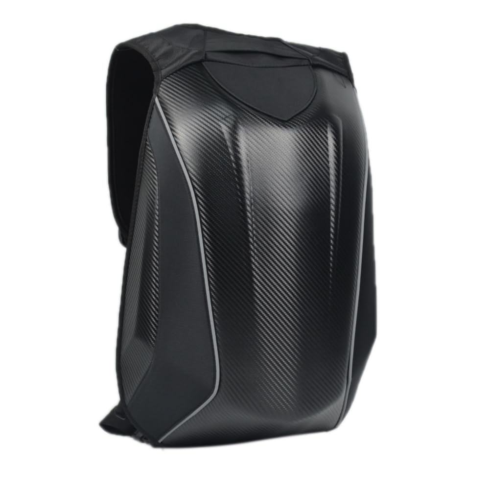 Motorrad-Hartschalentasche, ergonomisches Design, wasserdichte Gepäcktaschen, multifunktionaler Hartschalen-Rucksack, Motorrad-Rennrucksack, Fahrradrucksack für Schutzkappensack, Kurierpaket