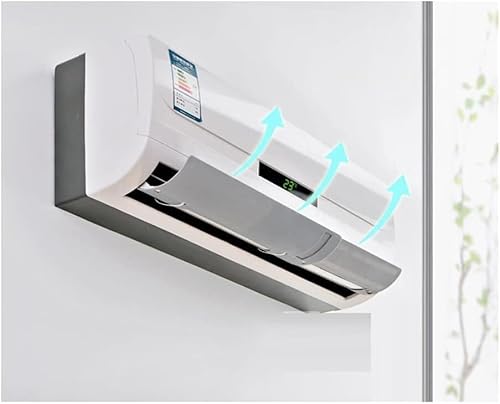 Einziehbare, aufsteckbare Luftführung for Klimaanlagen, Luftauslass, Anti-Direkt-Blas-Klimaanlagenabdeckung, wandmontierte Luftführung