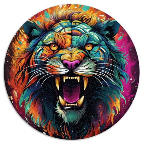 Puzzlespiel Tiger Art Puzzles für Erwachsene 1000 Teile 67,5 x 67,5 cm Puzzlespiel Home Art Decor Anspruchsvoll, aber unterhaltsam und humorvoll