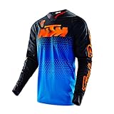 YSYFZ MTB-Trikot Outdoor-Radsport Fahrrad Reitanzug Langarm-Shirt Mountainbike Offroad-Motorrad-Service Langarm-T-Shirt Downhill-Anzug Offroad-Sportbekleidung Sommer Männer