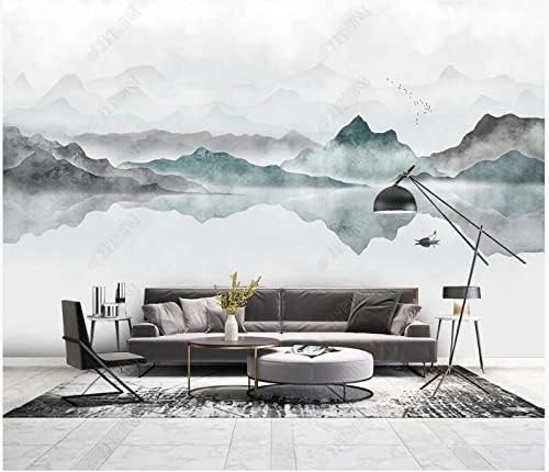 Abstrakte Tuschelandschaft 3D Tapeten Wanddekoration Fototapete Sofas Wohnzimmer Wandbild Schlafzimmer-150cm×105cm