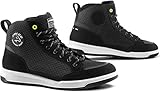 Falco Airforce Motorradschuhe (Black,44)