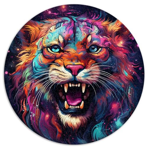 Puzzles Spiele Tiger Farbe Puzzle 1000 Teile 67,5 x 67,5 cm Lernpuzzle Familienspiel ganze Familie und die