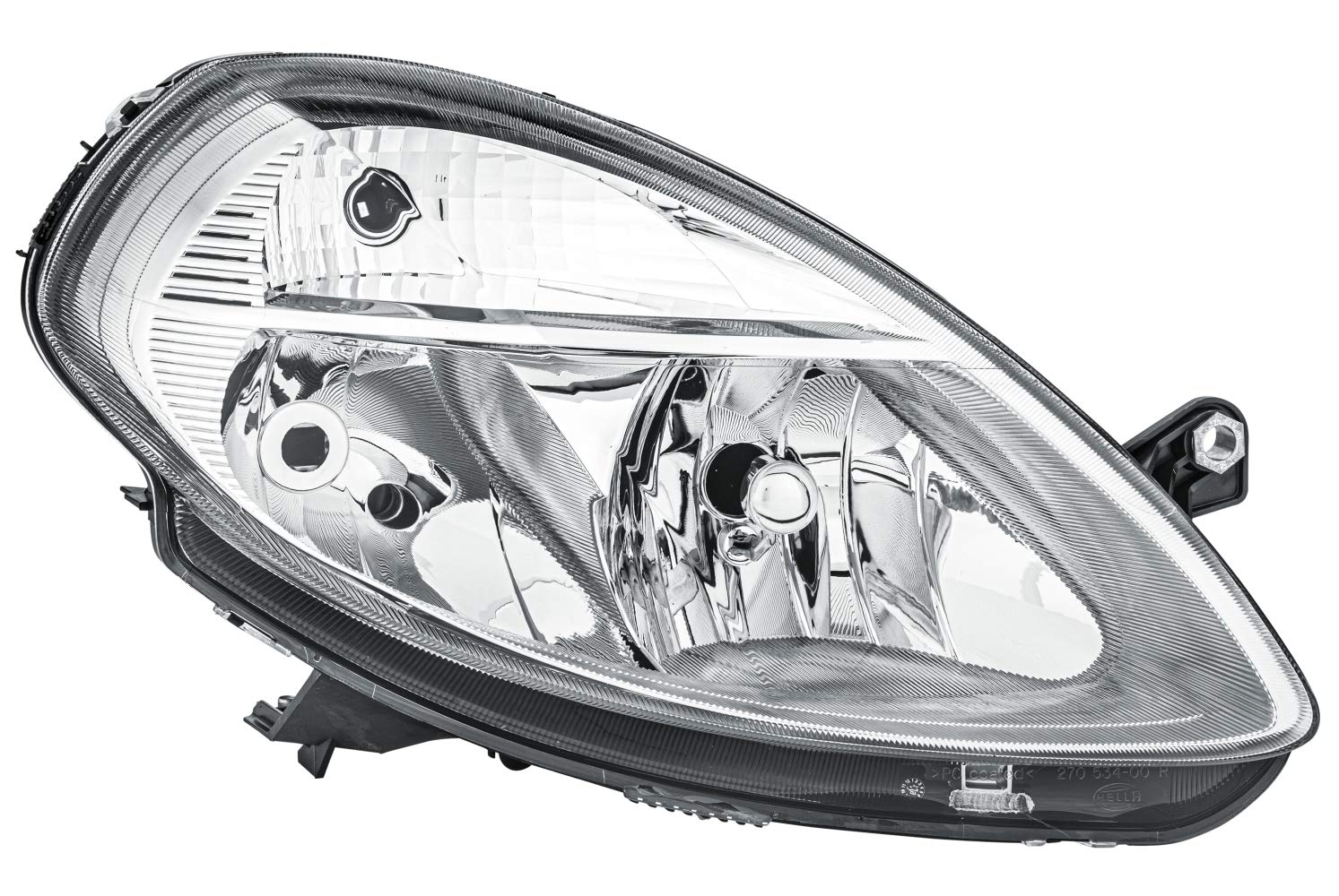 HELLA 1EB 270 521-241 Halogen Scheinwerfer - für u.a. Lancia Ypsilon (843_) - ECE - für Rechtsverkehr - rechts