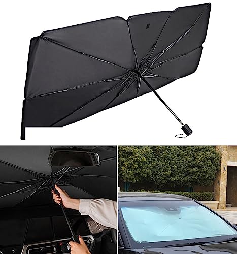 Auto Frontscheiben Sonnenschutz für Audi SQ8 e-tron SQ8, Windschutzscheiben-Sonnenblende, UV-Schutz, Wärmedämmung, Schutzabdeckung, Sunshades, Zubehör,145cm×79cm×130cm