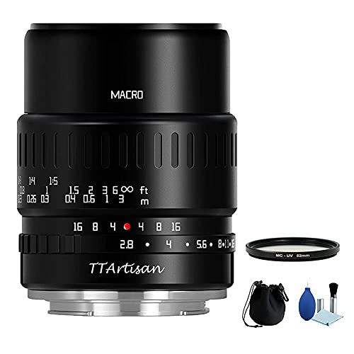 TTArtisan 40 mm F2.8 APS-C Makroobjektiv 1:1 Vergrößerung Manueller Fokus Kameralinse für Nikong Z-Mount Kamera Z6 Z7 Z6II Z7II ZFC