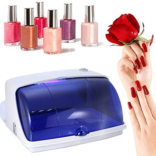 Salon UV Sterilisator Box LED Nail Art Desinfektion Gerät Maniküre Metall Kunststoff Werkzeuge Sterilisator Box Beauty Salon Spa Nail Art Tool Sterilisator