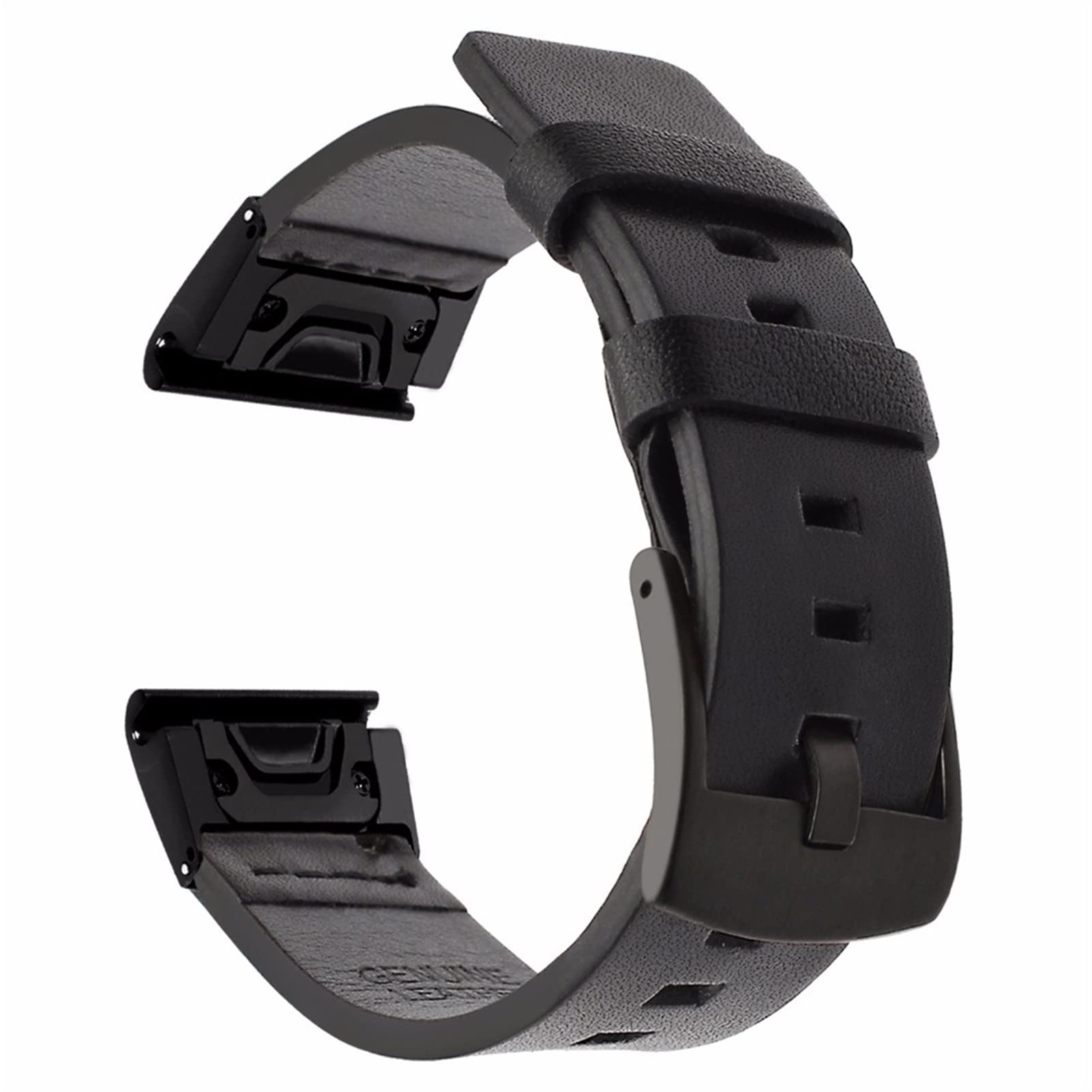 IOTUP 20 22 26 mm neues Smart-Leder-Schnellverschluss-Armband für Garmin Fenix 6 6S 6X Pro 5S 5 5X Plus 3 HR S62 935 Tactix Delta Armband, 20mm Fenix 5S 5SPlus, Achat