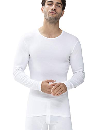 Mey Herren Long-Shirt 49004, Weiss, 8