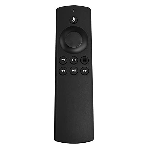 Nicoone Ersatz Fernbedienung PE59CV Stimme Fernbedienung Fit Für Amazon Fire TV Stick und Feuer TV, Schwarz